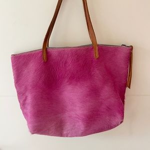 Lover Fighter Hot Pink Leather Bag